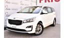 Kia Carnival AED 1370 PM | 0% DP | 3.3L V6 GCC WARRANTY