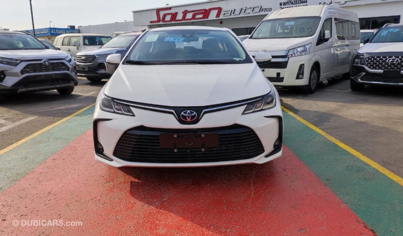 Toyota Corolla 2023 Hyprid 1.8L petrol 4X2 FWD White color