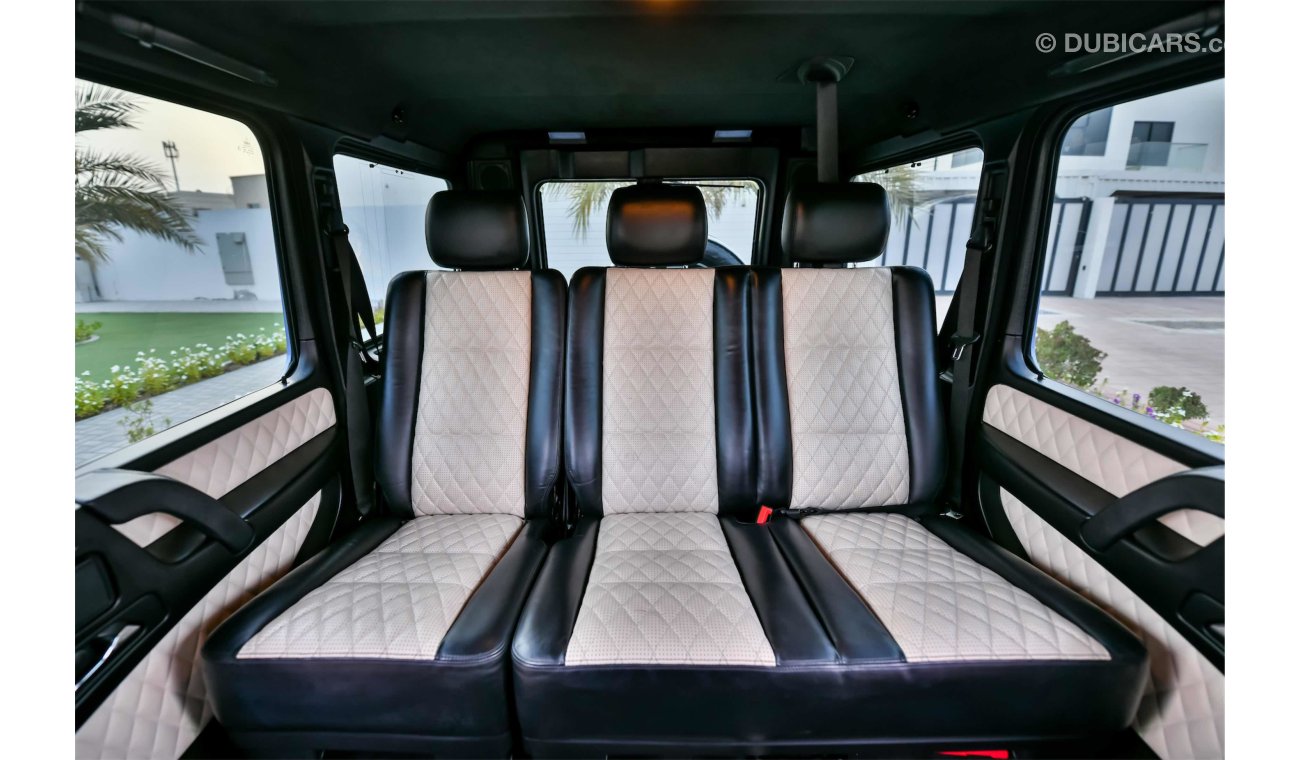 Mercedes-Benz G 63 AMG V8 BiTurbo - AED 5,267 Per Month - 0% DP