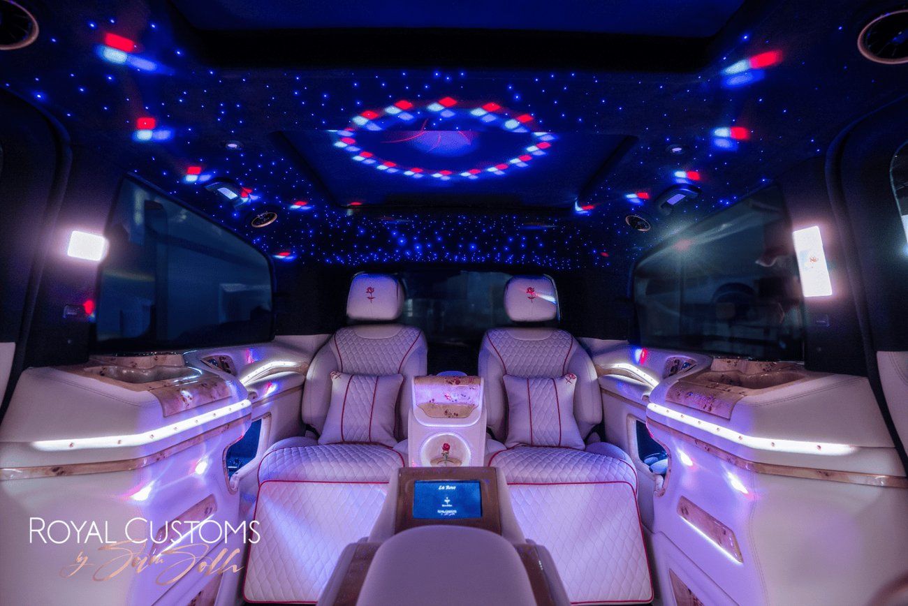 مرسيدس بنز V 300 “LA ROSE” – 1 Of 1 CONCEPT - Handcrafted by ROYAL CUSTOMS in Dubai (Since 2009)