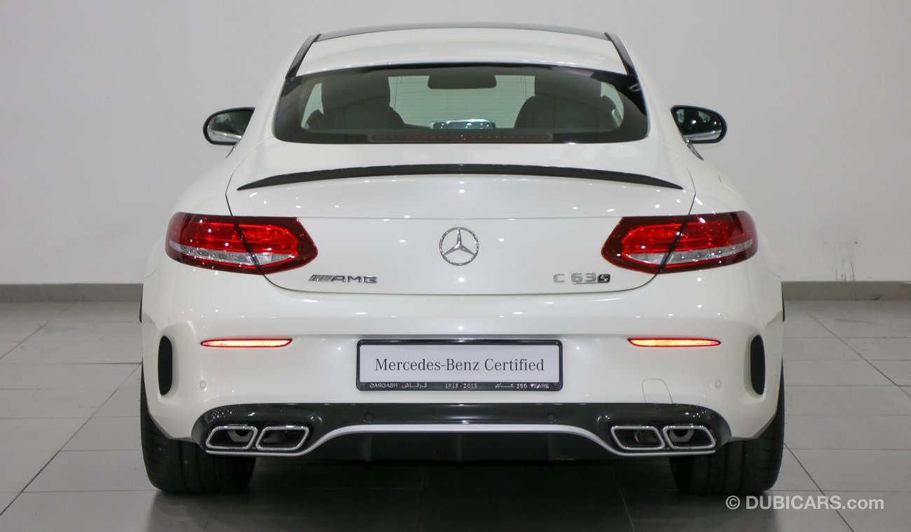 Mercedes-Benz C 63 Coupe S AMG V8 Biturbo