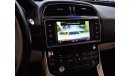 Jaguar XE ORIGINAL PAINT ( صبغ وكاله ) Jaguar XE 20t 2016 Model!! in Red Color! GCC Specs