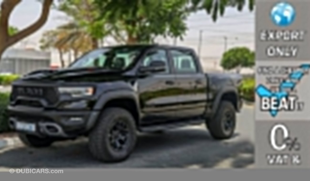 RAM 1500 1500 TRX Crew Cab 6.2L V8 SRT 4X4 , 2023 GCC , 0Km , (ONLY FOR EXPORT)