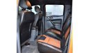 فورد رانجر DIESEL ( صبغ وكاله ORIGINAL PAINT ) Ford Ranger WildTrak 4x4 2017 Model!! Orange Color GCC Specs