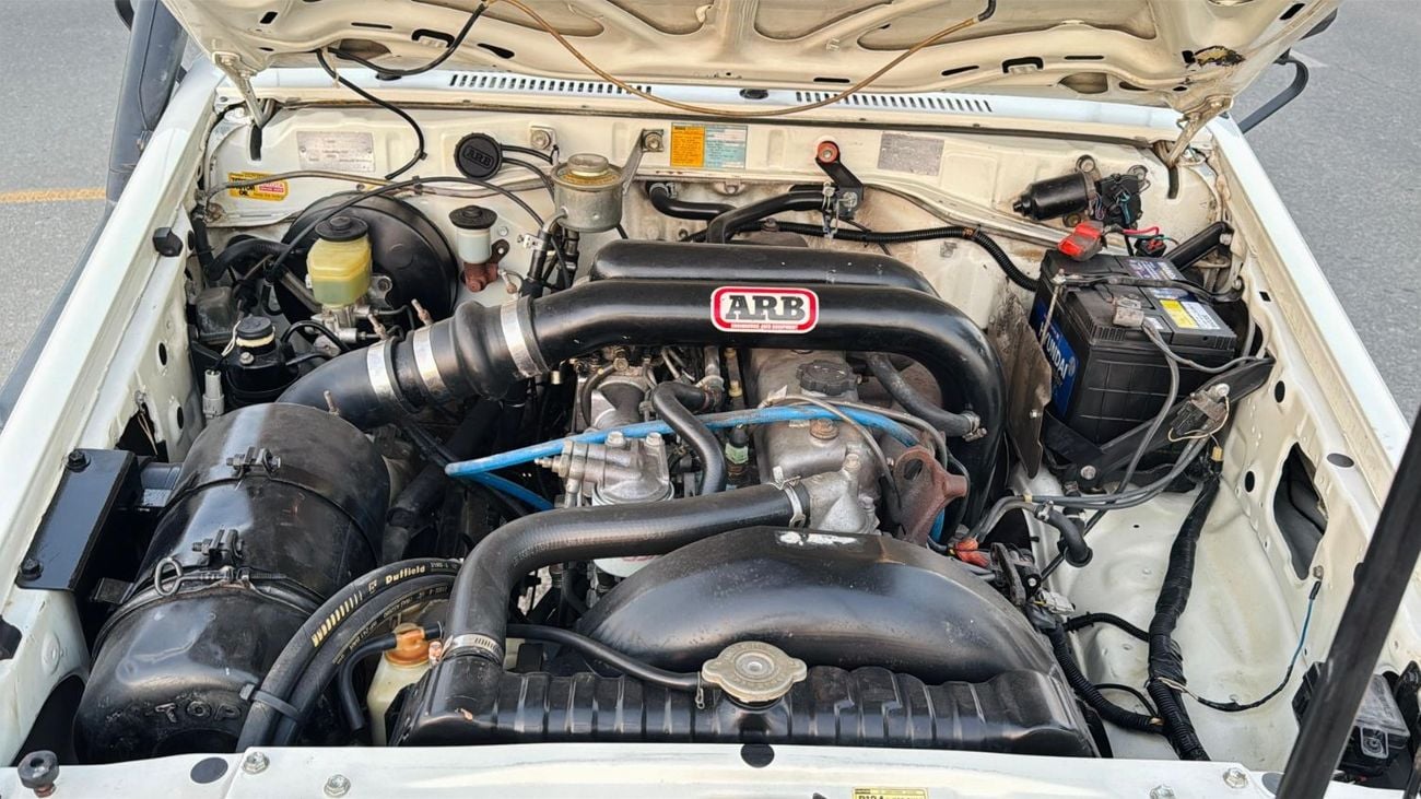 تويوتا لاند كروزر بيك آب SINGLE CABIN | RHD | 1990 | 4.0L DIESEL ENGINE | MAUNAL TRANSMISSION | AIR SNORKEL