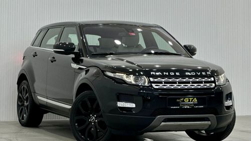 لاند روفر رانج روفر إيفوك 2012 Range Rover Evoque Prestige, Service History, GCC