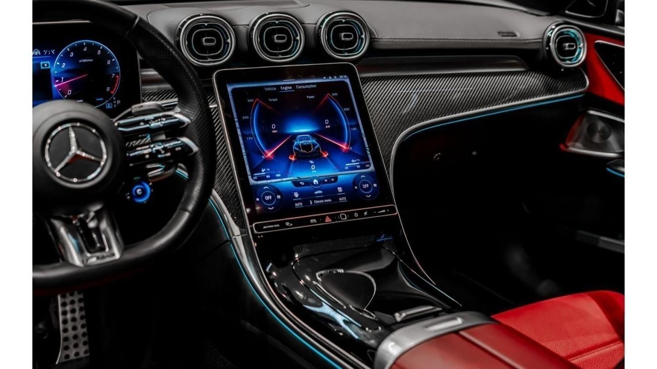 Mercedes-Benz C 43 AMG 2023 Mercedes C43 AMG, 2028 Mercedes Warranty + Service, Low KMs, GCC