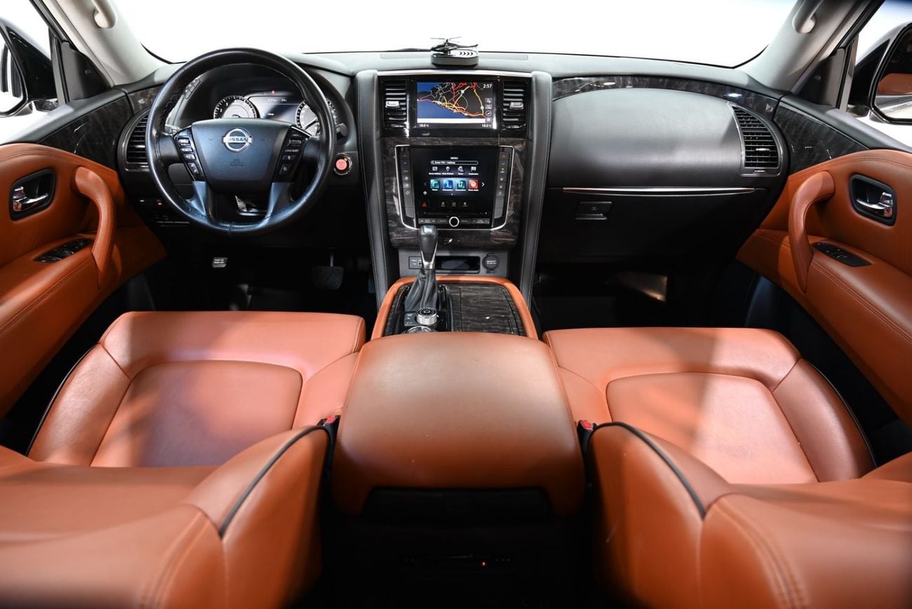 نيسان باترول SE TITANIUM 2021 Nissan Patrol SE Titanium, Al Futtaim Warranty and Service Pack, GCC