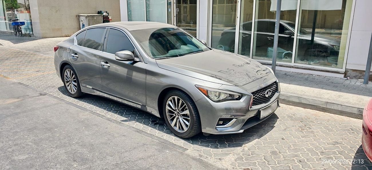 Used 2024 Infiniti Q50 LUXE for sale in UAE | Verified Second Hand Infiniti Q50 LUXE Price