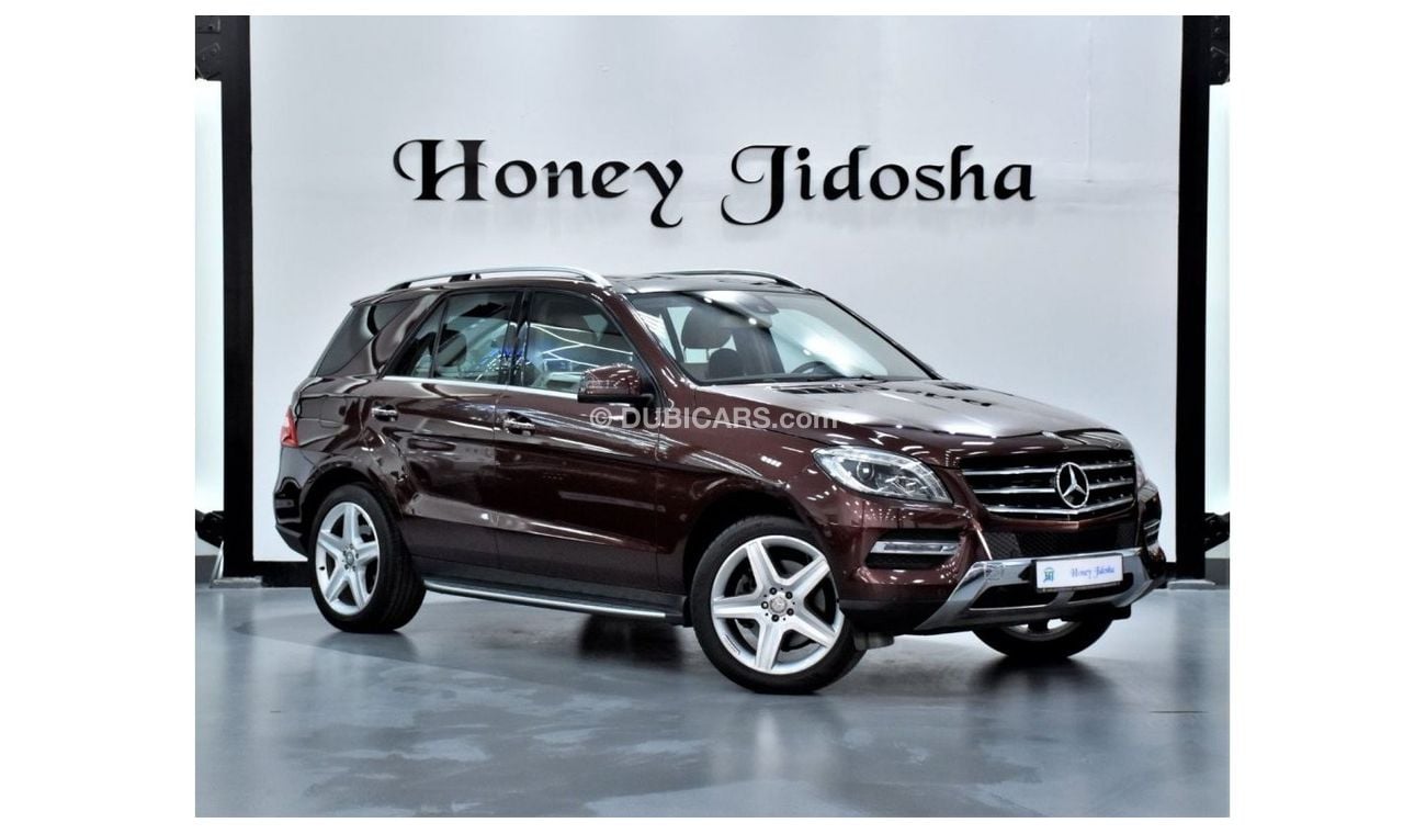 Mercedes-Benz ML 350 EXCELLENT DEAL for our Mercedes Benz ML350 ( 2014 Model ) in Burgundy Color GCC Specs