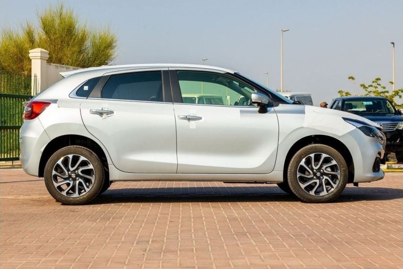 Suzuki Baleno 2024 1.5L GLX Luxe Silver: Elevate Your Driving Experience - Book Now!