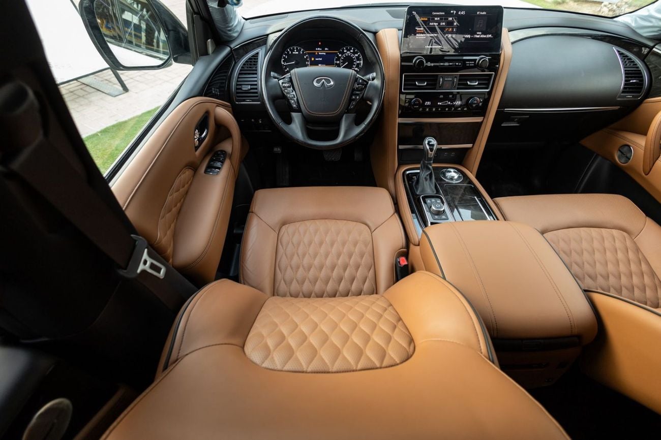 Infiniti QX80 Sensory 8 5.6L 2023 Infiniti QX80 Sensory American Specs | Agency Warranty