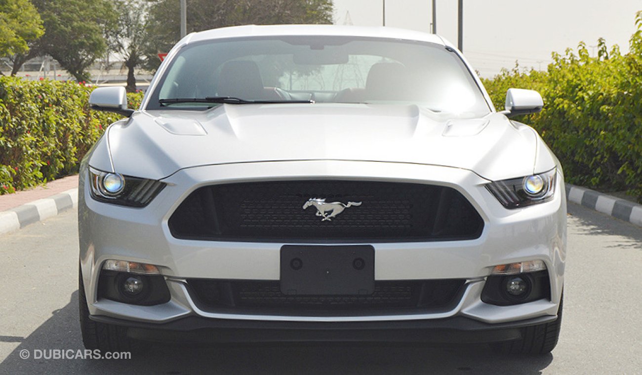 Ford Mustang GT PREMIUM+, 5.0L V8 GCC, 0km with 3Yrs or 100K km Warranty and 60K km Service at AL TAYER