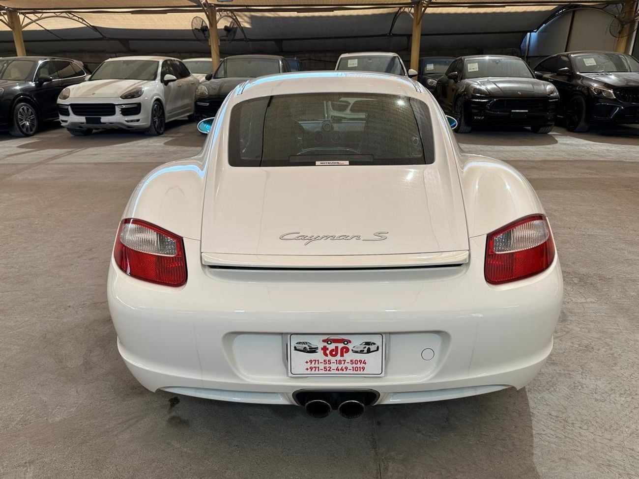 بورش كايمان PORSCHE CAYMAN S 2008 3.4L | 6F MANUAL TRANSMISSION | FULL SERVICE HISTORY | SPORTS CHRONO PACKAGE