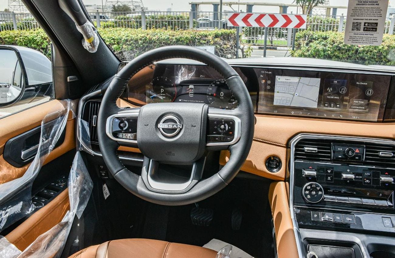 Nissan Patrol 3.8L V6 LE Titanium | GCC | Al Rusomani Warranty