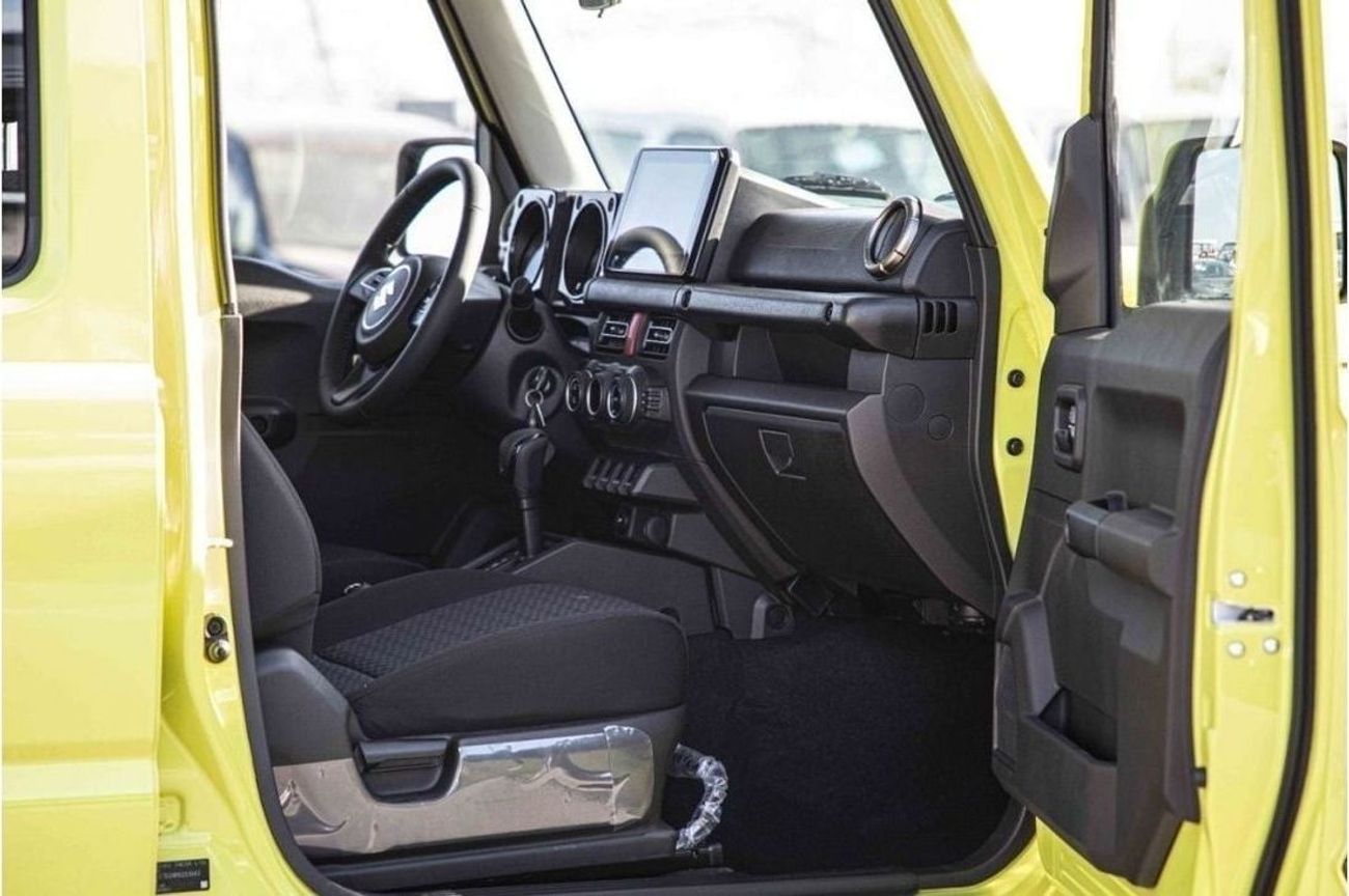 Suzuki Jimny 2024 Suzuki Jimny 1.5 GLX - Kinetic Yellow + Black inside Black | Export Only