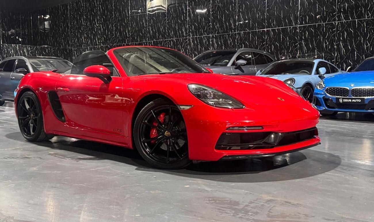 Porsche 718 Boxster GTS 2.5L 2018 Porsche 718 Boxster, Nov 2026 Porsche Warranty, Sport Chrono Package, GCC