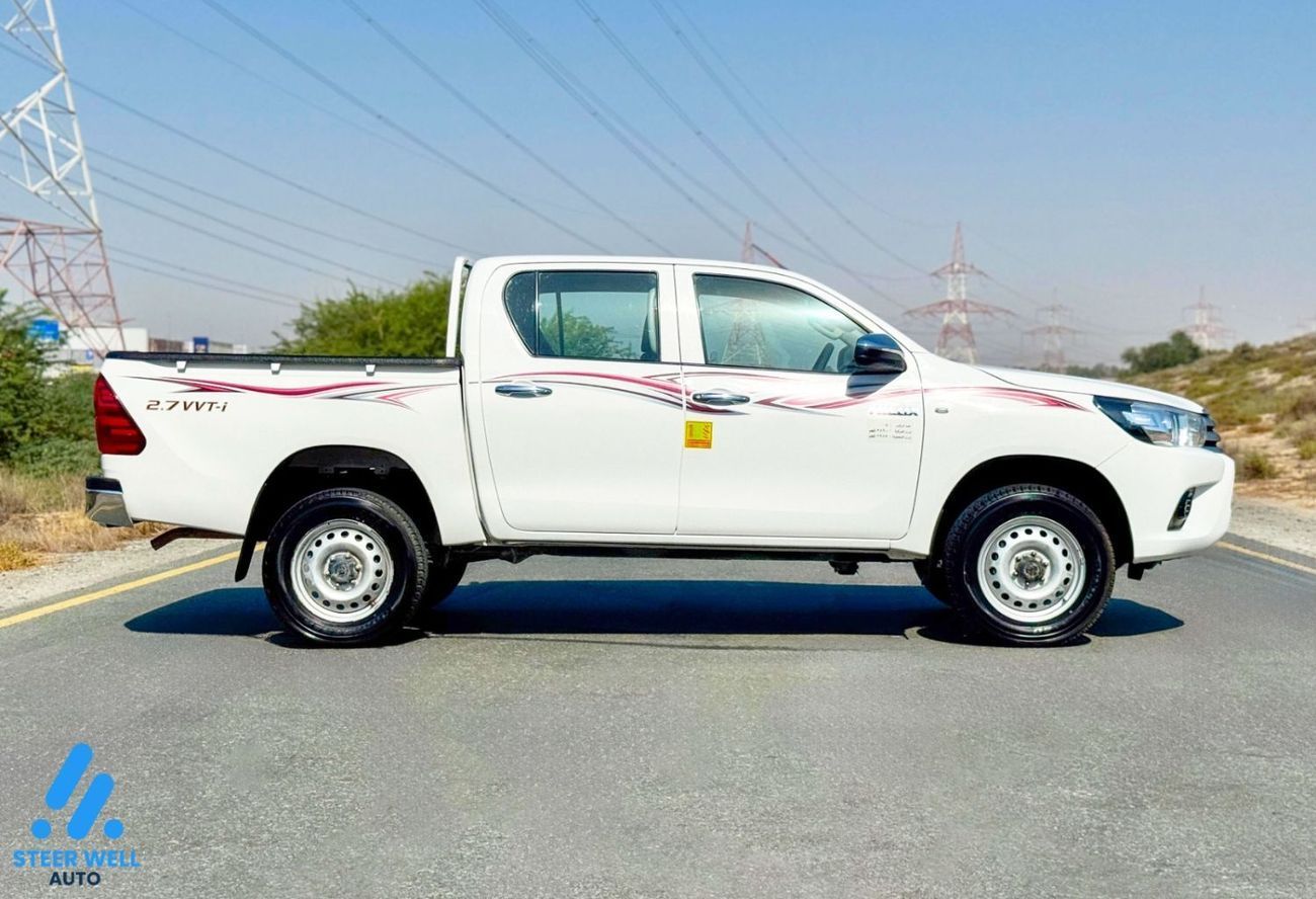 Toyota Hilux 2022  GL Automatic – GCC Specs Dual Cab Pickup | Book Now | Best Price in GCC