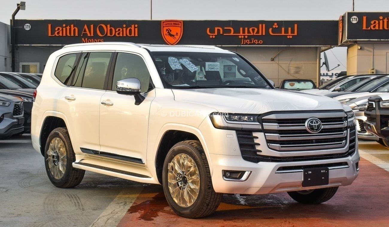 Toyota Land Cruiser VXR 3.5L V6 TWIN TURBO -Petrol | 2023 |  360 Degree Camera | Full Option - TV Screens | Premium Soun
