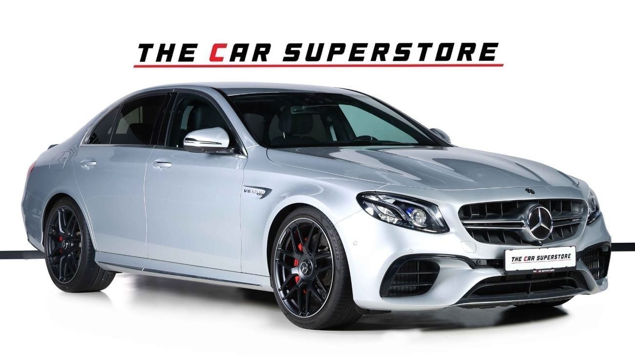 Mercedes-Benz E 63 S AMG Std 5.5L 2018-MERCEDES BENZ E63S AMG-WARRANTY AND SERVICE CONTRACT AVAILABLE-FULL SERVICE HISTORY