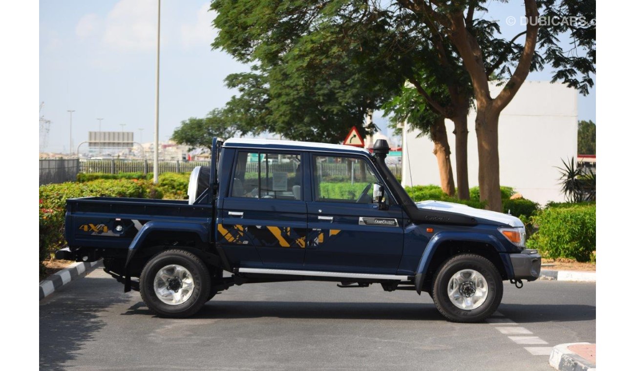 تويوتا لاند كروزر بيك آب 79 DOUBLE CAB LIMITED LX V8 4.5L TURBO DIESEL 5 SEAT MANUAL TRANSMISSION