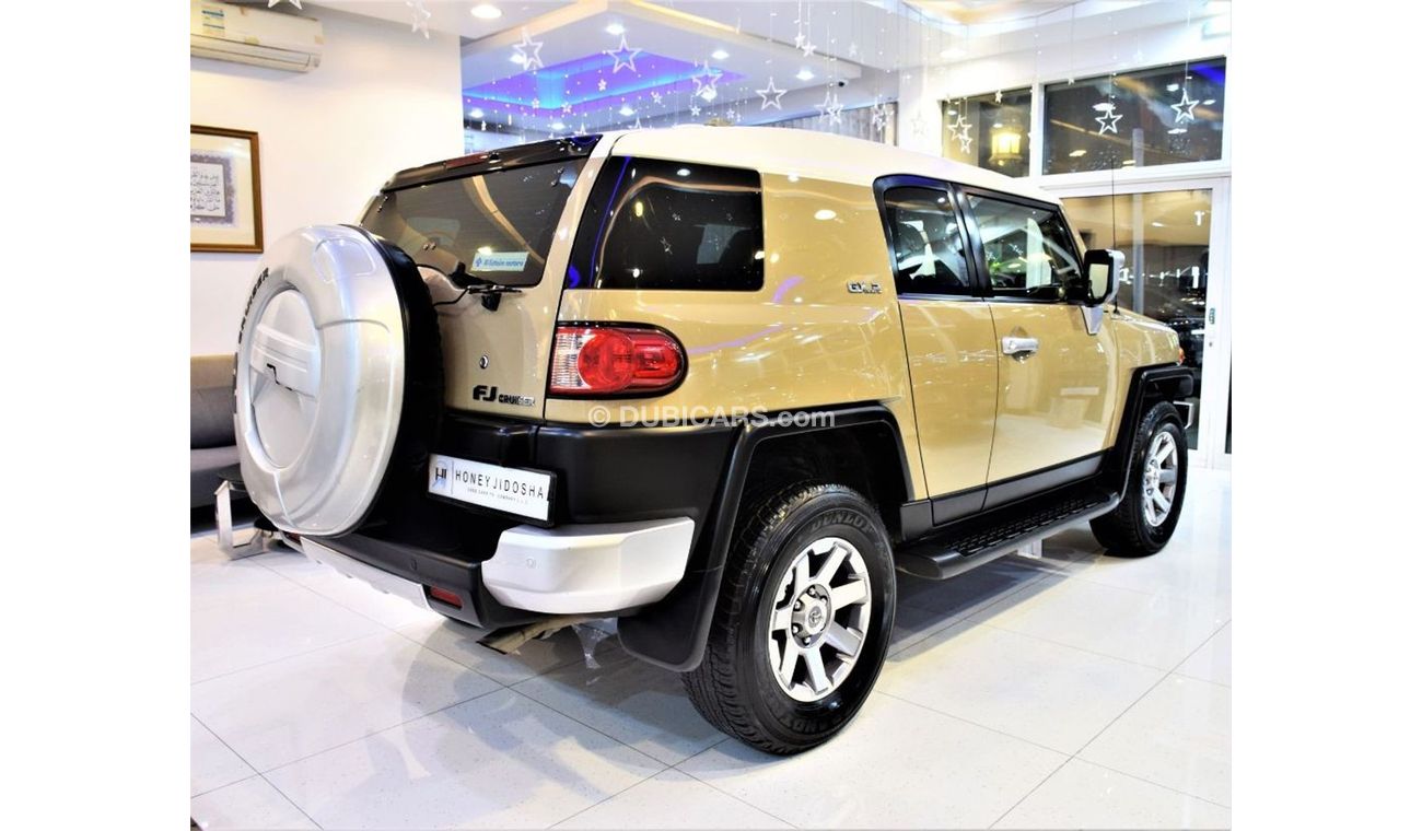 Toyota FJ Cruiser AMAZING Toyota FJ Cruiser GXR 2017 Model!! in Tan Color! GCC Specs