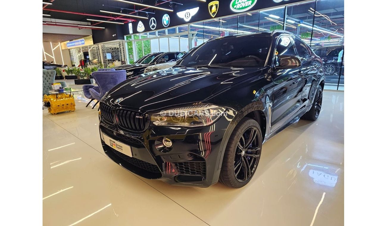BMW X6M X6 MPOWER BLACK FIRE EDITION/2018 GCC /59000KM