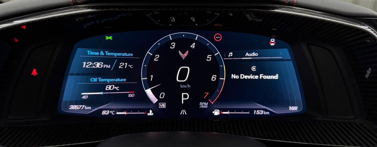 شيفروليه كورفت 2LT 6.2L (495 HP) Convertible