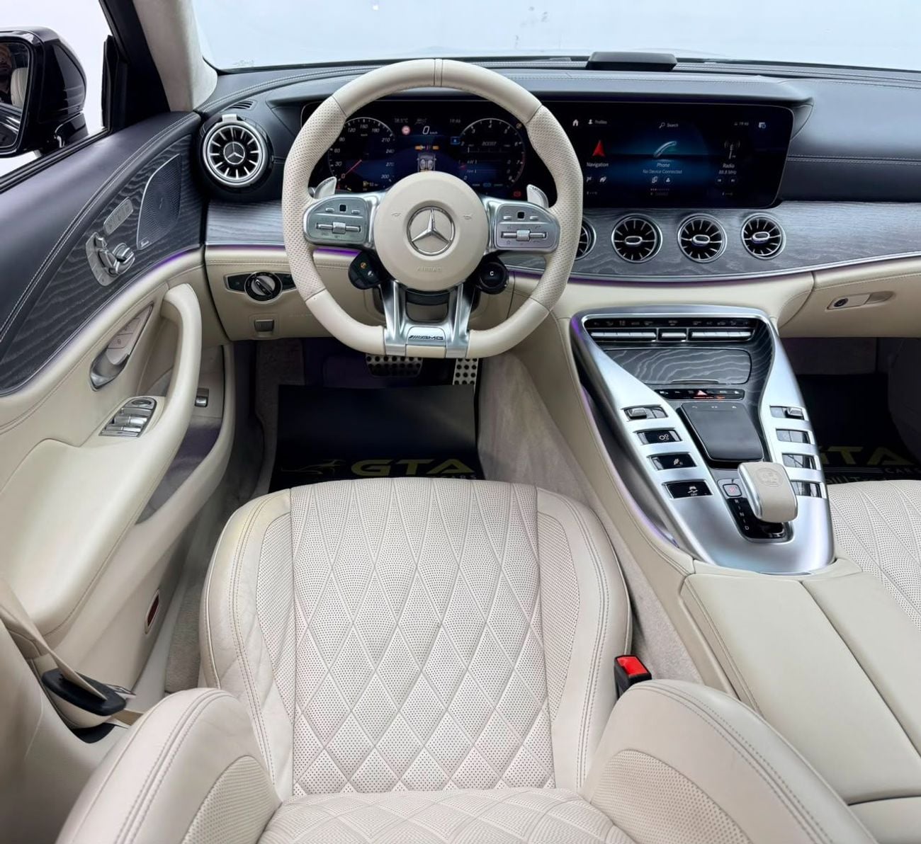مرسيدس بنز AMG GT 2021 Mercedes-AMG GT53 Black Edition, Warranty, Excellent Condition, Japan Specs