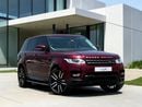 لاند روفر رينج روفر سبورت TOP AED 2,340 P.M | 0% DOWN PAYMENT | RANGE ROVER SPORT SE | 2017 | 1ST OWNER | GCC SPECS