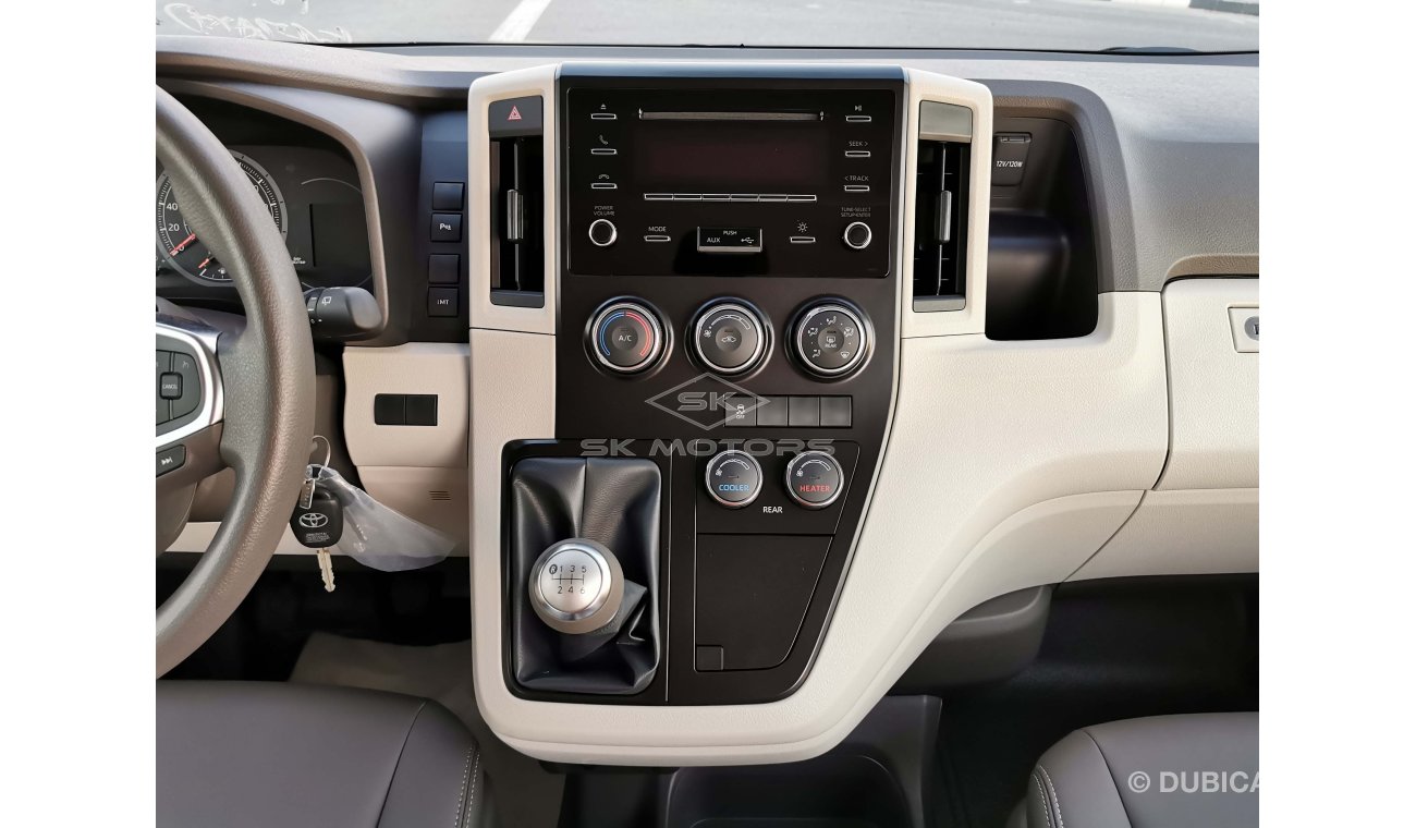 Toyota Hiace 2.8L Diesel, 16'' Rims, Manual Gear Box, Leather Seats, Front & Rear AC ( CODE # THHR03)