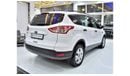 فورد إيسكاب EXCELLENT DEAL for our Ford Escape ( 2014 Model ) in White Color GCC Specs