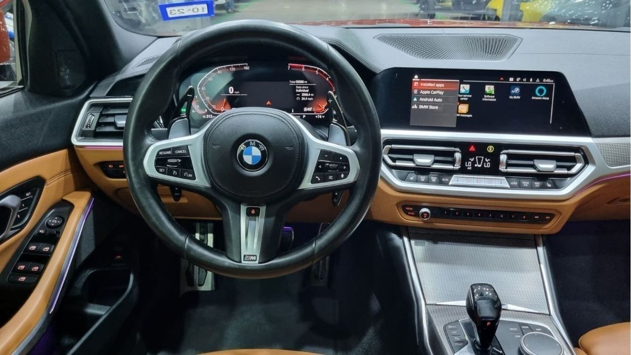 BMW 330i M Sport BMW 330I M KIT 2019 IN VERY GOOD CONDITION FOR 95K AED