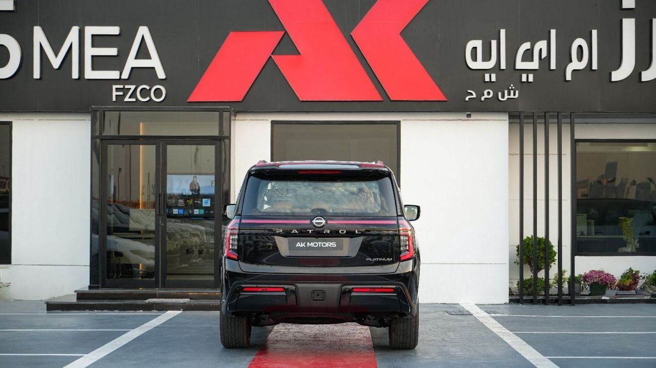 Nissan Patrol 3.5TT Twin-Turbo Platinum Black and Tan 2026 MY EXPORT PRICE