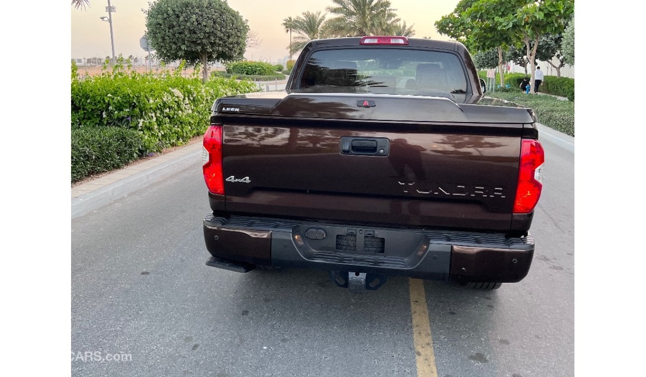 Toyota Tundra Tundra pickup model 2018, customs papers, edition number one