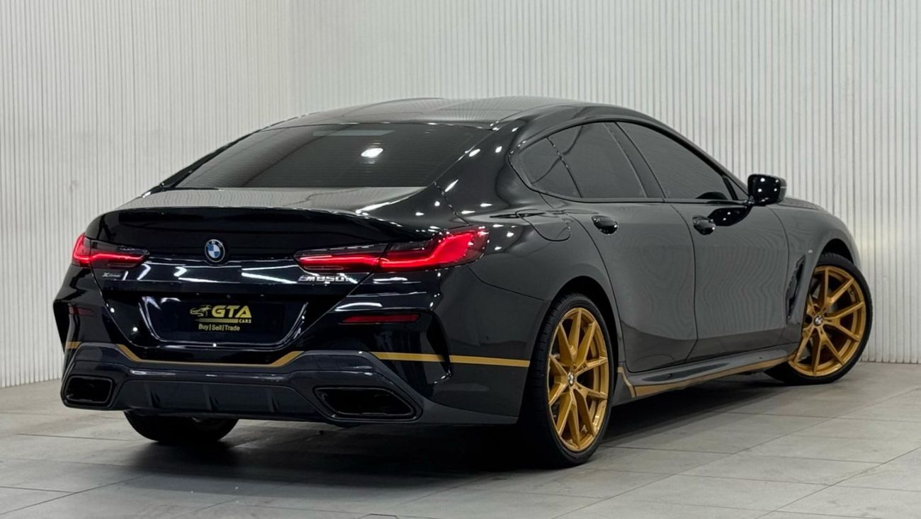 BMW M850i Carbon Edition 4.4L 2021 BMW M850i xDrive GranCoupe, 2026 BMW Warranty + Service Pack, Fully Loaded,