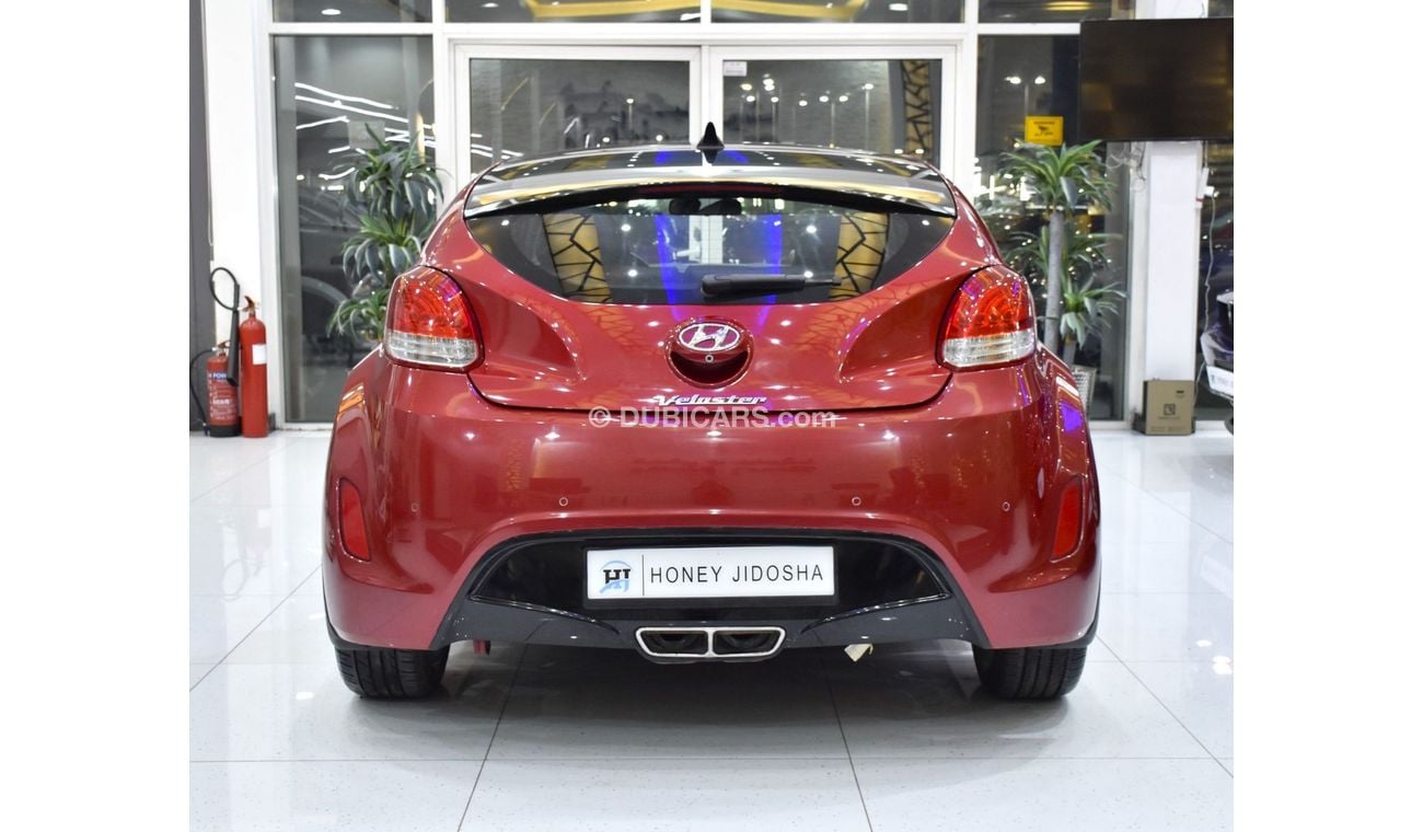 Hyundai Veloster EXCELLENT DEAL for our Hyundai Veloster ( 2015 Model ) in Red Color GCC Specs