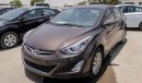 Hyundai Elantra rand new Hyundai Elantra for sale in Dubai. Brown 2016 model