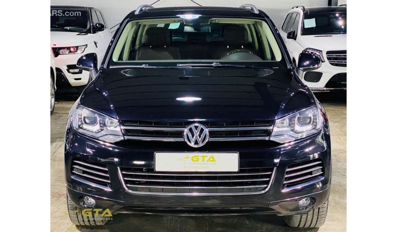 فولكس واجن طوارق "SOLD" 2014 immaculate condition Touareg Agency Service and Warranty