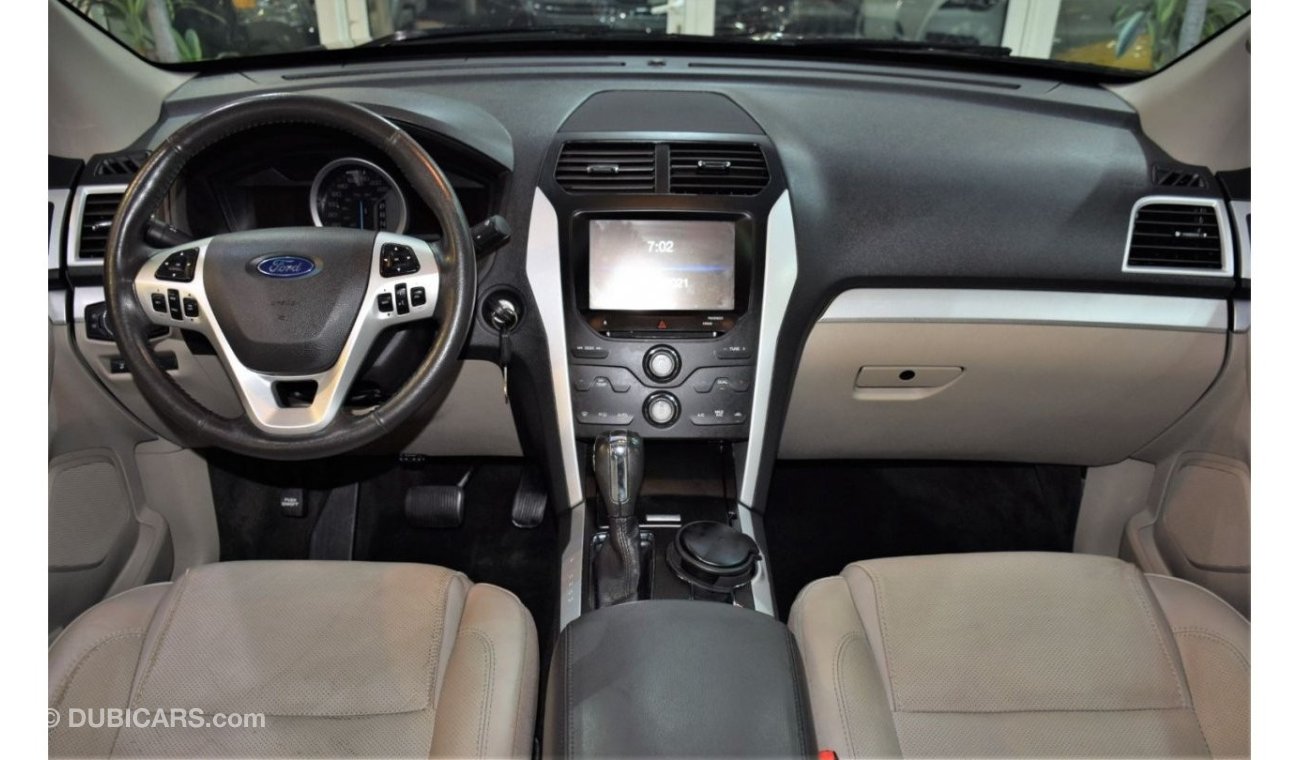 Ford Explorer EXCELLENT DEAL for our Ford Explorer XLT 4WD 2015 Model!! in Brown Color! GCC Specs