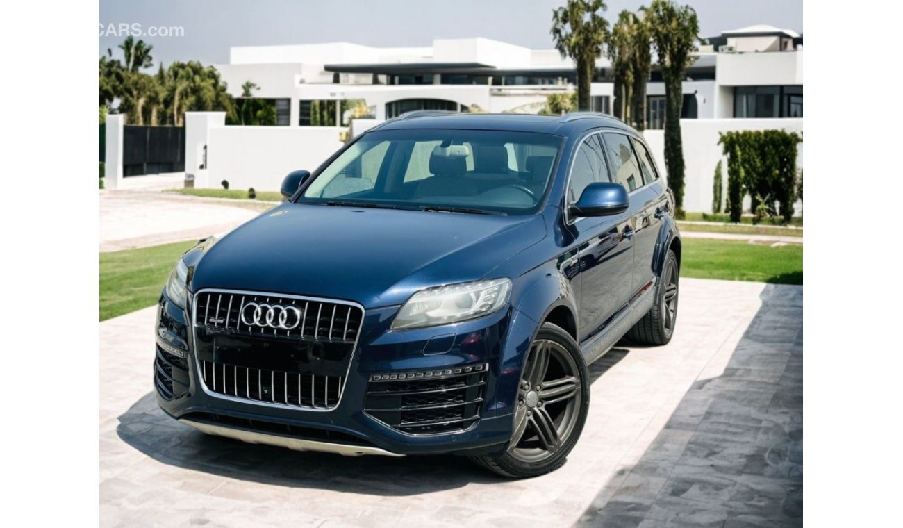 أودي Q7 TFSI quattro S-Line 1230 PM || AUDI Q7 3.0TC || S-LINE V6 || 0% DOWNPAYMENT || GCC || WELL MAINTAINE