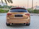 إنفينيتي FX50 Sport GCC Specs Very Clean Agency Mint Condition V8 Premium Luxury SUV