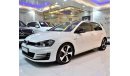 فولكس واجن جولف EXCELLENT DEAL for our Volkswagen GTi 2015 Model!! in White Color! GCC Specs