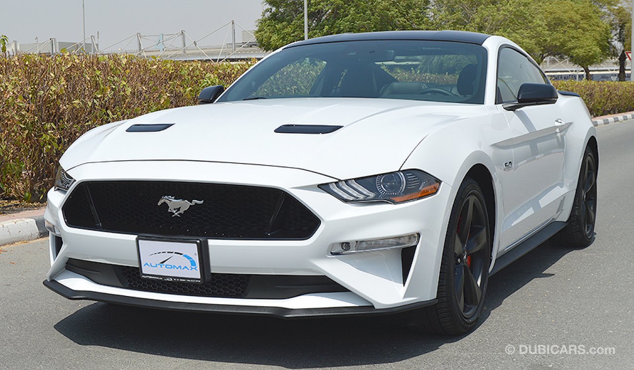 فورد موستانج 2019 GT Premium 5.0 V8 GCC, 0km w/ 3Yrs or 100K km Warranty + 60K km Service @ Al Tayer