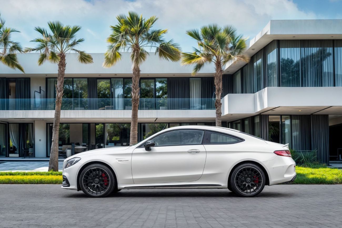 مرسيدس بنز C 63 AMG C63 S AMG | 3,444 P.M | 0% Downpayment | Immaculate Condition!