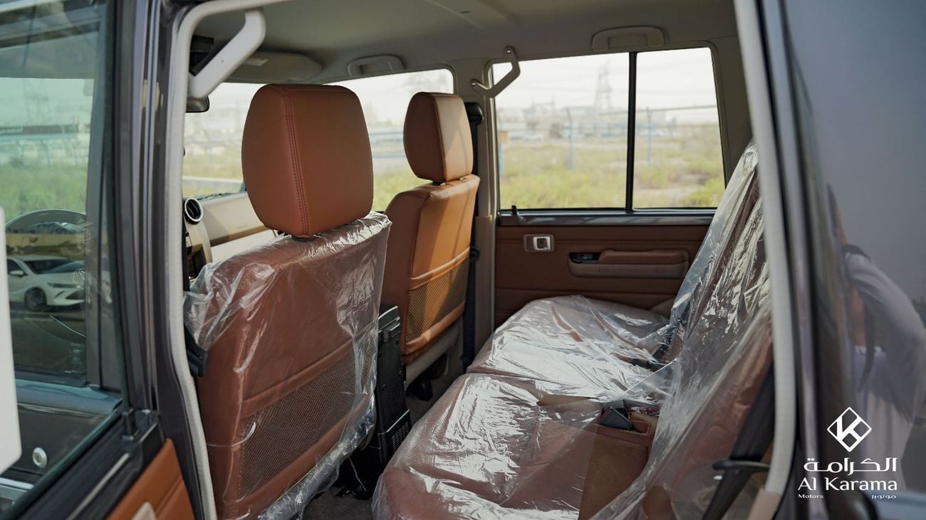 Toyota Land Cruiser 70 LC76 LX - GCC Specs 2.8L - Diff Lock | Apple car Play | Cruise Control | LTA