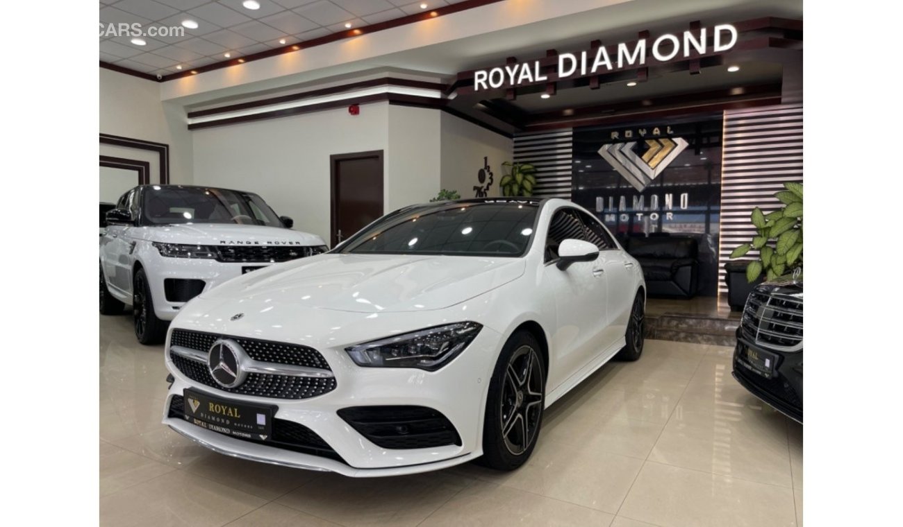 مرسيدس بنز CLA 250 Mercedes Benz CLA250 AMG kit 4MATIC 2021 GCC under warranty from agency Under service service contra