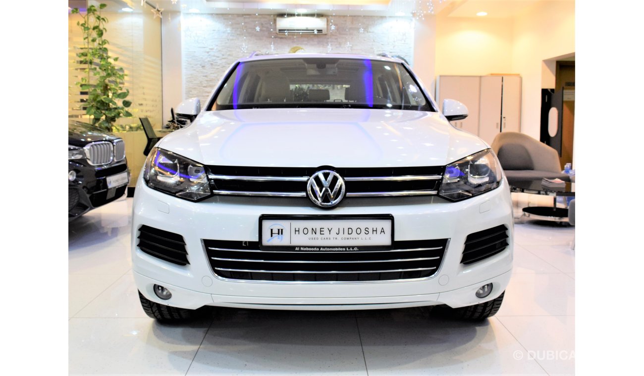 Volkswagen Touareg ONLY 84000 Km! 2015 Model With Service History! GCC Specs