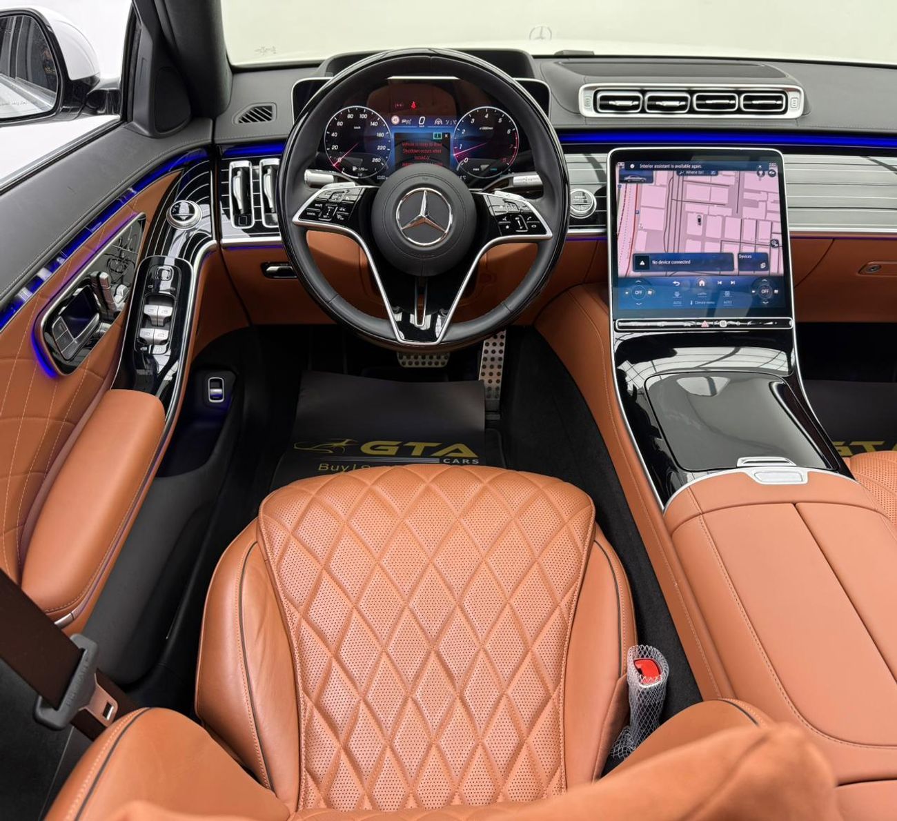 مرسيدس بنز S 580 4MATIC Exclusive 4.0L 2024 Mercedes Benz S580 4MATIC, 2028 Mercedes Warranty + Service Pack, Very Lo