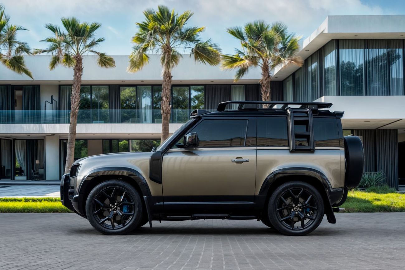 لاند روفر ديفندر 4,896 P.M  | 0% Downpayment | HSE P400 || IMMACULATE!